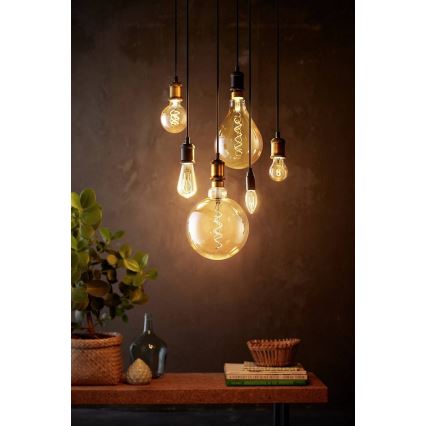 Bombilla LED regulable VINTAGE Philips G200 E27/7W/230V 2000K