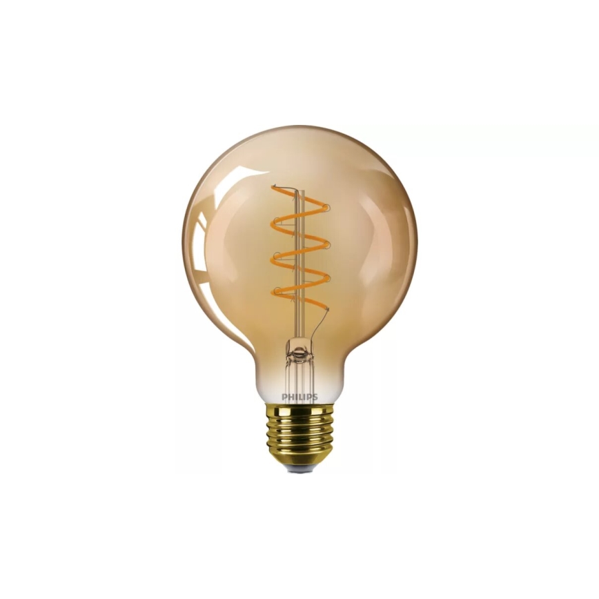 Bombilla LED regulable VINTAGE Philips G95 E27/5,5W/230V 2200K