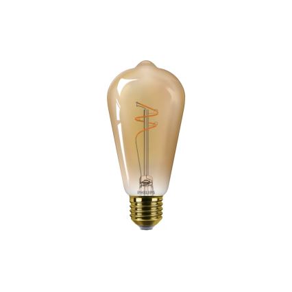 Bombilla LED regulable VINTAGE Philips ST64 E27/3,1W/230V 1800K