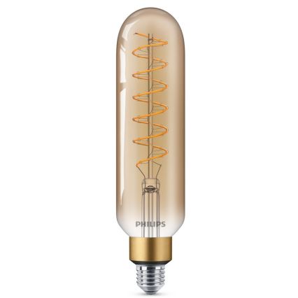 Bombilla LED regulable VINTAGE Philips T65 E27/6,5W/230V 2000K