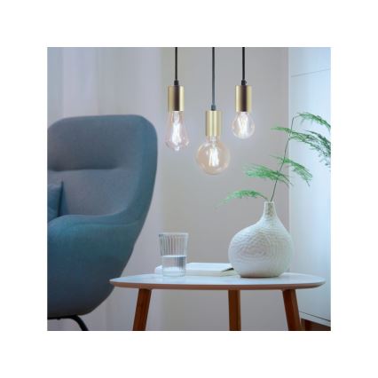 Bombilla LED regulable VINTAGE FILAMENT ST64 E27/7W/230V 2000-5000K CRI 90 Wi-Fi - WiZ