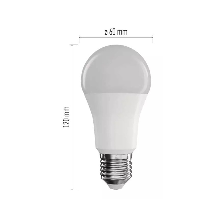 Bombilla LED RGB regulable GoSmart A60 E27/9W/230V 2700-6500K Wi-Fi Tuya