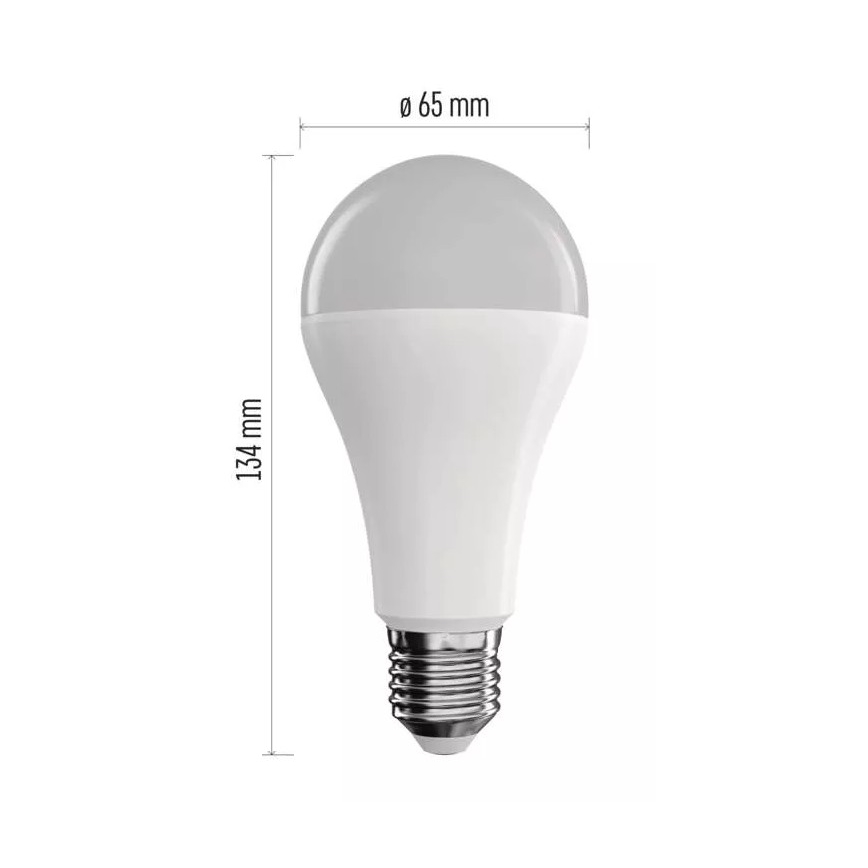 Bombilla LED RGB regulable GoSmart A65 E27/14W/230V 2700-6500K Wi-Fi Tuya