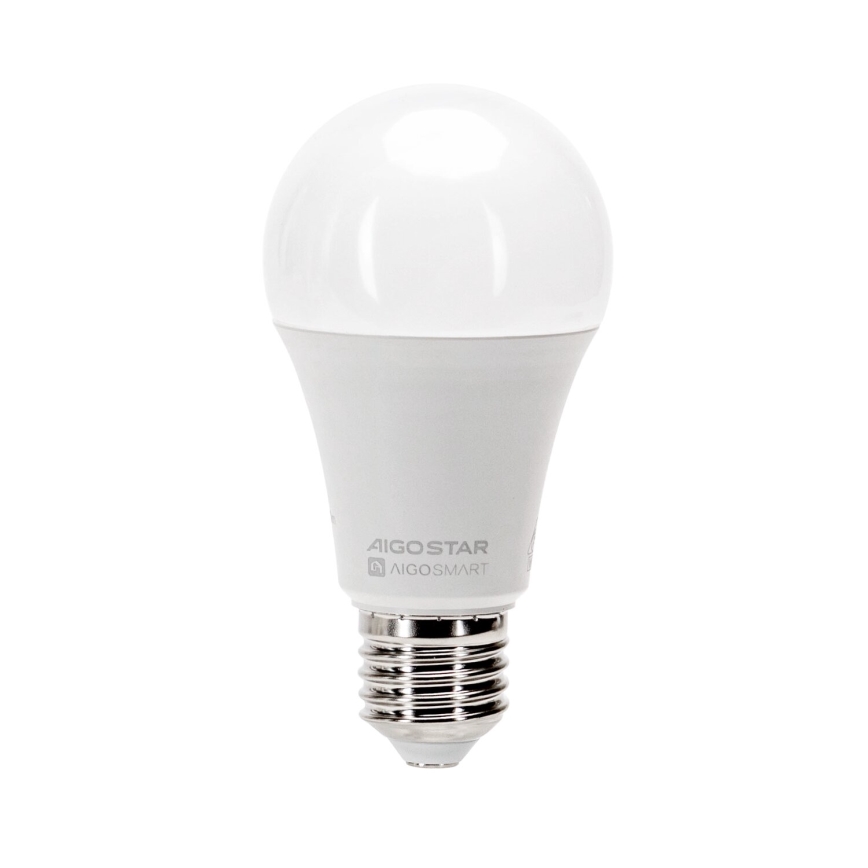 Bombilla LED RGBW regulable A60 E27/15W/230V 2700-6500K Wi-Fi - Aigostar
