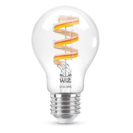 Bombilla LED RGBW regulable A60 E27/6,3W/230V 2200-6500K Wi-Fi - WiZ