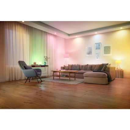 Bombilla LED RGBW regulable E27/8,5W/230V 3000-6500K Wi-Fi - Reality
