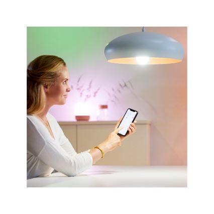 Bombilla LED RGBW regulable E27/8,5W/230V 3000-6500K Wi-Fi - Reality