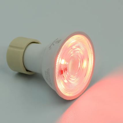 Bombilla LED RGBW regulable GU10/4,5W/230V 2700-6500K Wi-Fi Tuya