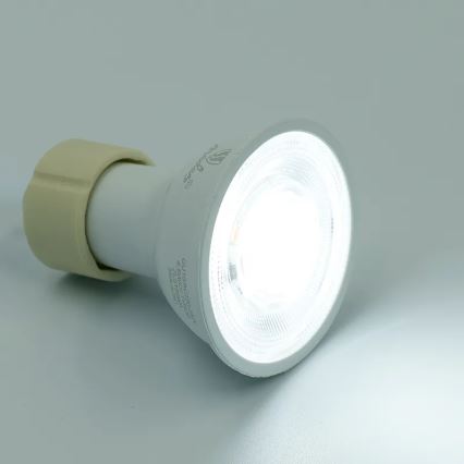Bombilla LED RGBW regulable GU10/4,5W/230V 2700-6500K Wi-Fi Tuya