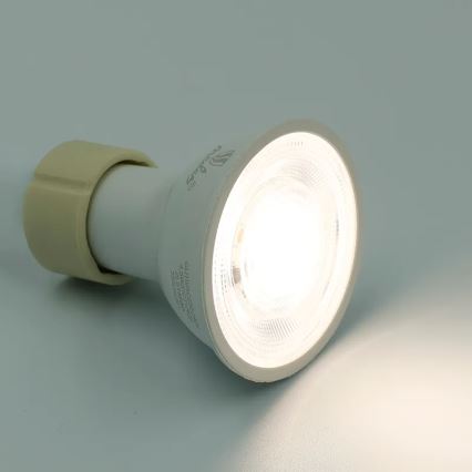 Bombilla LED RGBW regulable GU10/4,5W/230V 2700-6500K Wi-Fi Tuya