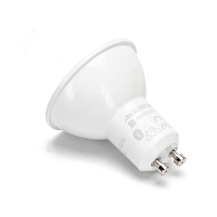 Bombilla LED RGBW regulable GU10/4,9W/230V 2700-6500K - Aigostar