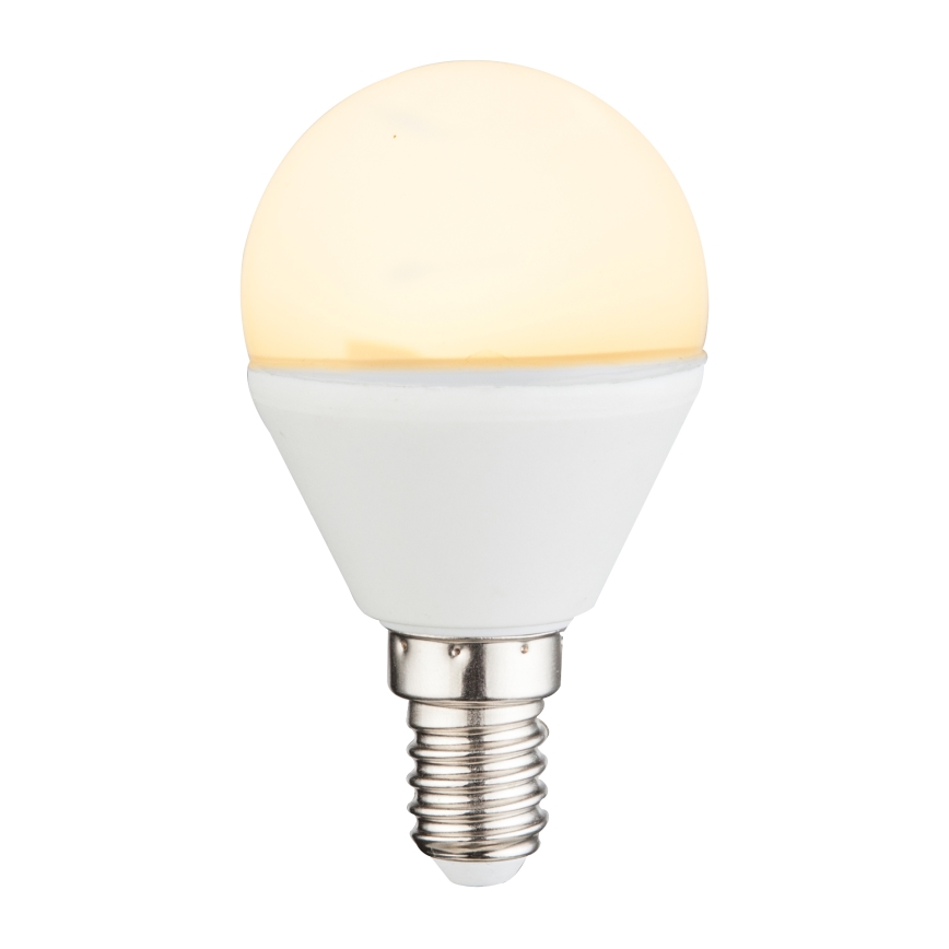 Bombilla LED RGBW regulable E14/4,9W/230V 2700K + control remoto - Globo