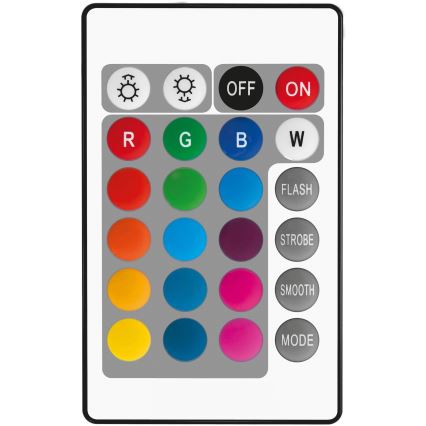 Bombilla LED RGBW regulable E14/4,9W/230V 2700K + control remoto - Globo