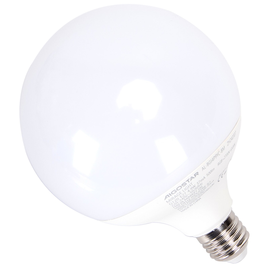 Bombilla LED RGBW regulable MESH G120 E27/4,9W/230V 2700-6500K + control remoto - Aigostar