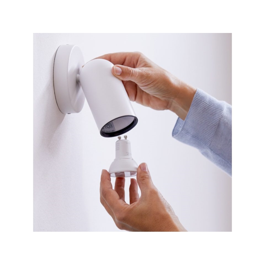 Bombilla LED RGBW regulable PAR16 GU10/4,7W/230V 2200-6500K CRI 90 Wi-Fi - WiZ