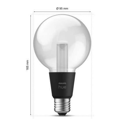 Bombilla LED RGBW regulable Philips Hue White And Color Ambiance E27/6,8W/230V 2000-6500K