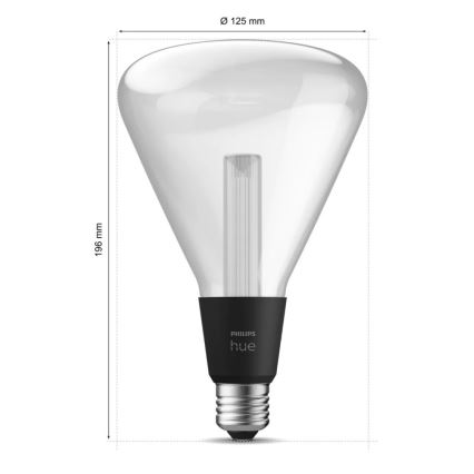 Bombilla LED RGBW regulable Philips Hue White And Color Ambiance E27/6,8W/230V 2000-6500K