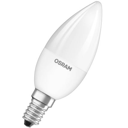 Bombilla LED RGBW regulable STAR E14/4,5W/230V 2700K + mando a distancia - Osram