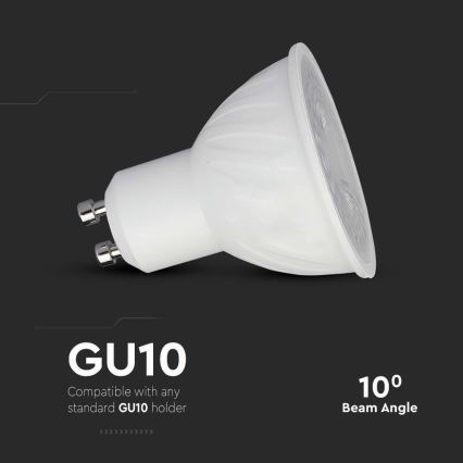 Bombilla LED SAMSUNG CHIP GU10/6W/230V 4000K