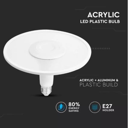 Bombilla LED SAMSUNG CHIP UFO E27/11W/230V 120° 6400K