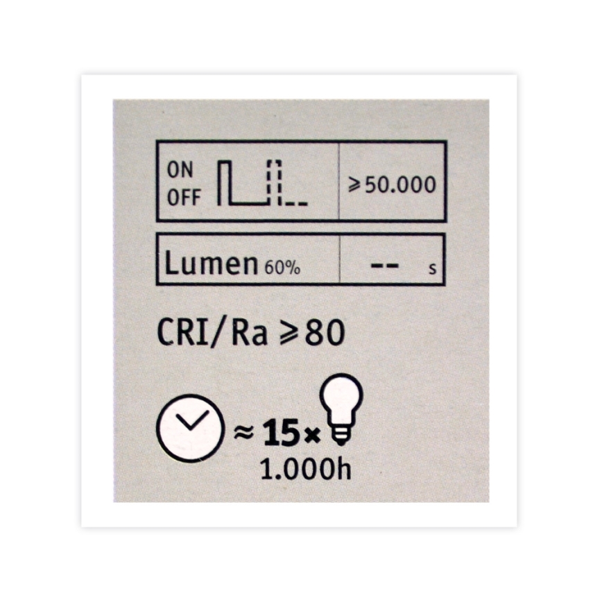 Bombilla LED SHAPE G125 E27/4W/230V 2700K - Paulmann 28764
