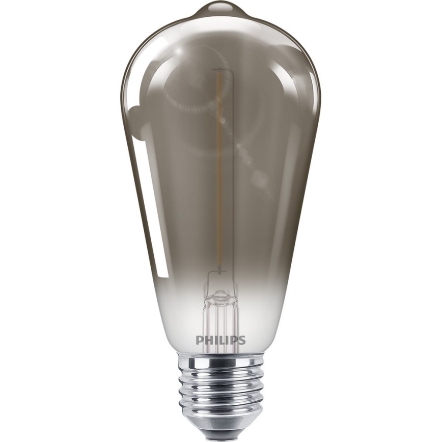Bombilla LED SMOKY VINTAGE Philips ST64 E27/2,3W/230V 2700K