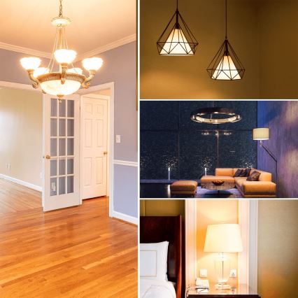 Bombilla LED ST64 E27/10W/230V 2700K - Aigostar