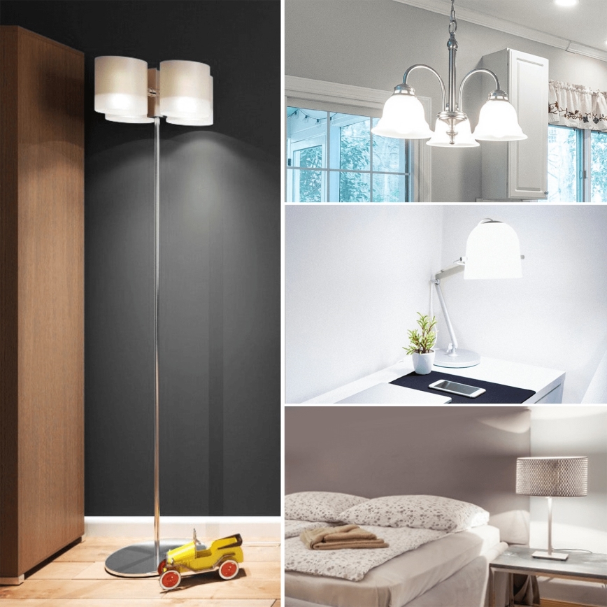 Bombilla LED ST64 E27/10W/230V 6500K - Aigostar