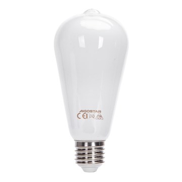Bombilla LED ST64 E27/12W/230V 2700K - Aigostar