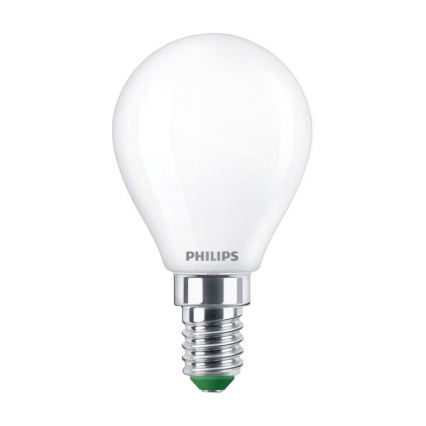 Bombilla LED ULTRAEFFICIENT Philips P45 E14/1,2W/230V 2700K