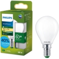 Bombilla LED ULTRAEFFICIENT Philips P45 E14/3,8W/230V 2700K
