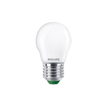 Bombilla LED ULTRAEFFICIENT Philips P45 E27/3,8W/230V 2700K