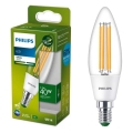 Bombilla LED ULTRAEFFICIENT VINTAGE Philips B35 E14/2,3W/230V 3000K