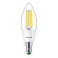Bombilla LED ULTRAEFFICIENT VINTAGE Philips B35 E14/2,3W/230V 4000K