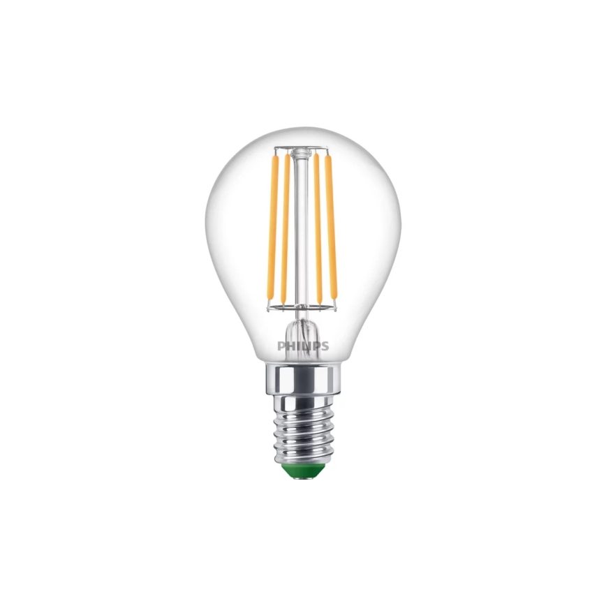 Bombilla LED ULTRAEFFICIENT VINTAGE Philips P45 E14/1,2W/230V 2700K