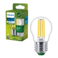 Bombilla LED ULTRAEFFICIENT VINTAGE Philips P45 E27/2,3W/230V 4000K