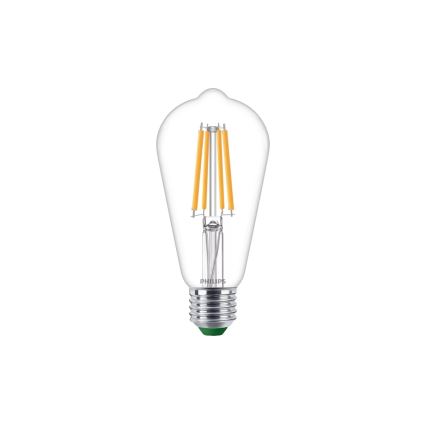 Bombilla LED ULTRAEFFICIENT VINTAGE Philips ST64 E27/4W/230V 2700K
