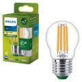 Bombilla LED Ultraeficiente Vintage Philips P45 E27/2,3W/230V 2700K