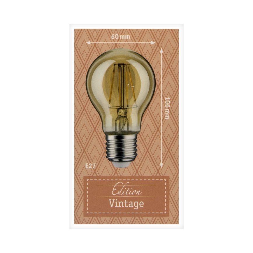 Bombilla LED VINTAGE E27/4,7W 2500K - Paulmann 28714
