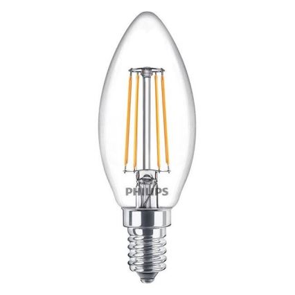Bombilla LED VINTAGE Philips B35 E14/4,3W/230V 2700K