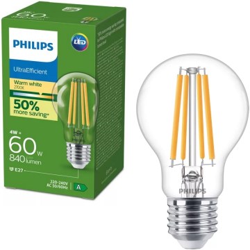 Bombilla LED VINTAGE Philips E27/4W/230V 2700K