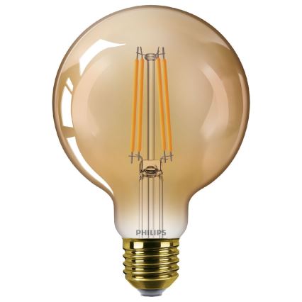 Bombilla LED VINTAGE Philips G95 E27/3,1W/230V 1800K