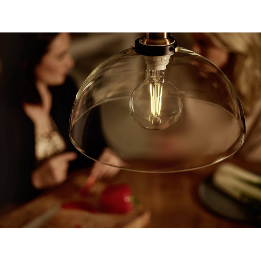 Bombilla LED VINTAGE Philips G95 E27/3,1W/230V 1800K