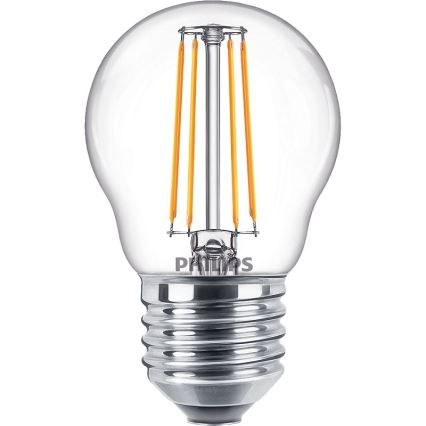 Bombilla LED VINTAGE Philips P45 E27/4,3W/230V 2700K