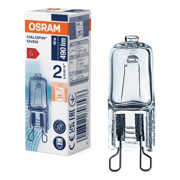 Bombilla para horno HALOPIN G9/40W/230V 2700K - Osram