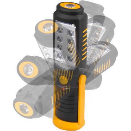 Brennenstuhl - Linterna de trabajo LED LED/3xAA naranja