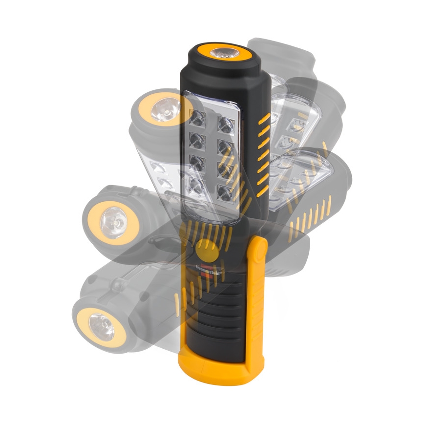 Brennenstuhl - Linterna de trabajo LED LED/3xAA naranja