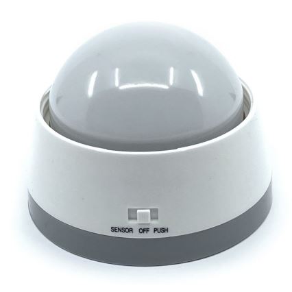 Brennenstuhl - Lámpara LED de orientación con sensor de movimiento LED/3xAA 3000K