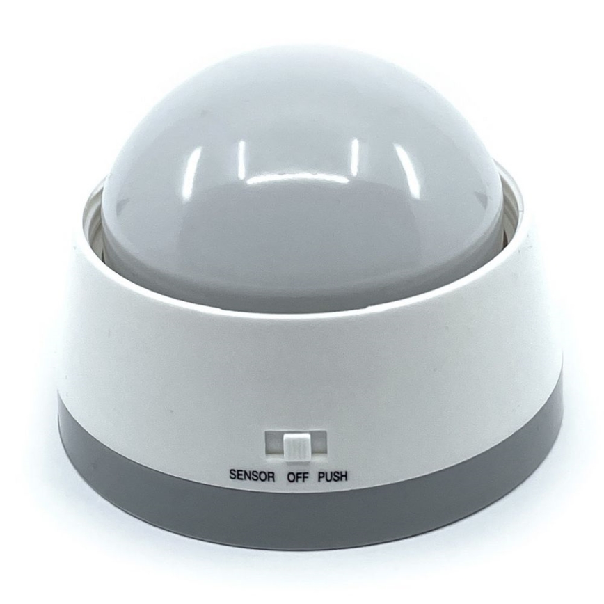 Brennenstuhl - Lámpara LED de orientación con sensor de movimiento LED/3xAA 3000K