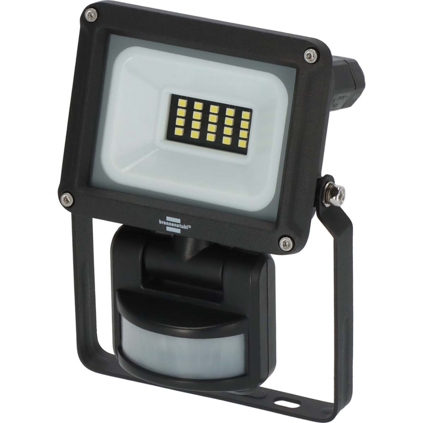 Brennenstuhl - Proyector LED de exterior con sensor LED/10W/230V 6500K IP65
